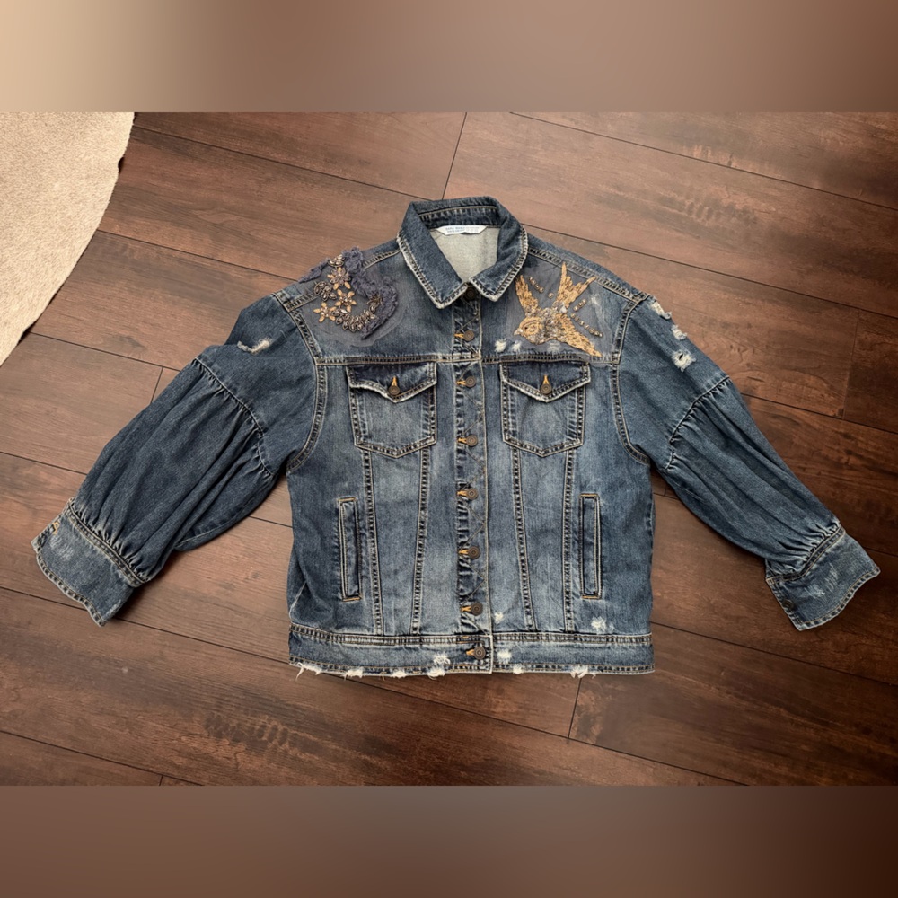 Zara Denim Jacket - Picture 2 of 15